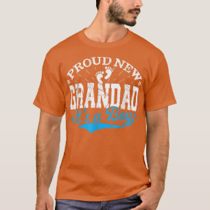 Distressed Gender Reveal Proud New Grandad It's A T-Shirt