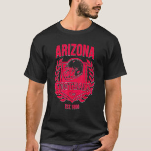 Distressed Glitch Look Cardinal Party Gameday Fan T-Shirt