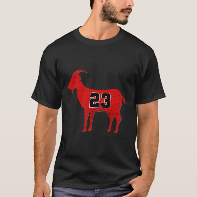Distressed Goat 23 T-Shirt (Front)