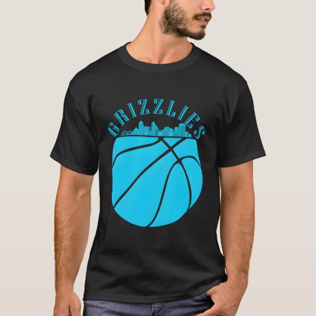Distressed Grizzly Look Py Tailgate Fan T-Shirt (Front)