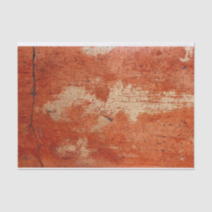 Distressed Grunge Terracotta Paint Loft DIY Decor Tissue Paper