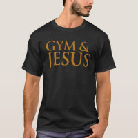 Distressed Gym Jesus Funny Christian Workout Gift