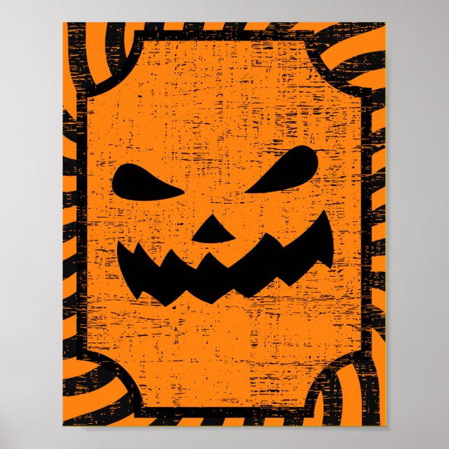 Distressed Halloween Poster (Front)