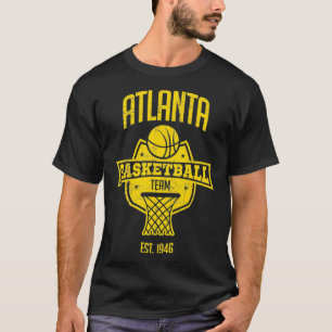Distressed Hawk Retro Party Tailgate Basketball Fa T-Shirt