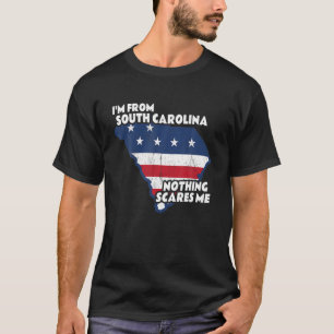 Distressed I'm From South Carolina State Nothing S T-Shirt