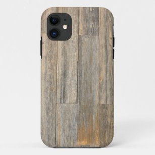 Distressed light Rustic Wood grain planks  Case-Mate iPhone Case