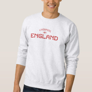 Distressed Liverpool England Sweatshirt