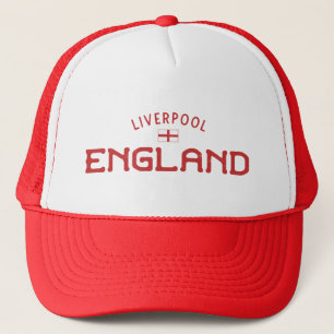Distressed Liverpool England Trucker Hat
