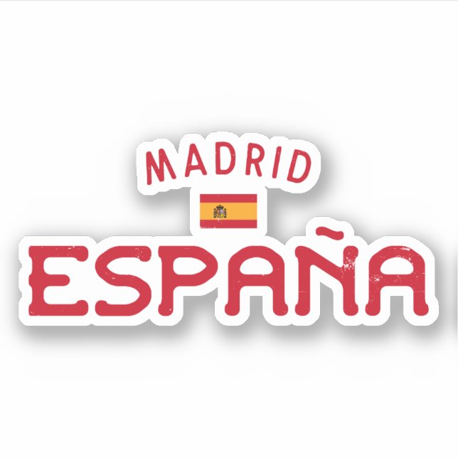 Distressed Madrid Spain (España) (Front)