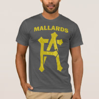 Distressed Mallards FA logo T-shirt
