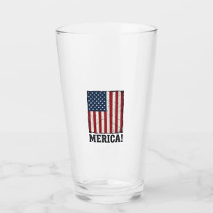 Distressed Merica Flag Patriotic Vector Shirt Desi Glass