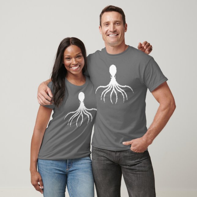 Distressed Octopus Design - Basic Dark T-Shirt (Unisex)