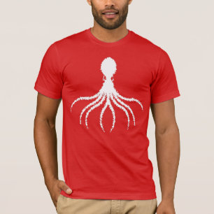 Distressed Octopus Design - Bella+Canvas Jersey Sh T-Shirt