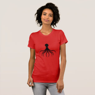 Distressed Octopus Design - Women's Bella+Canvas S T-Shirt