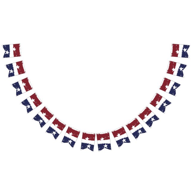 Distressed Paint Stars and Stripes Banner (All)
