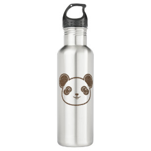 Distressed Panda Bear 710 Ml Water Bottle