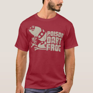 Distressed Pet Poison Dart Frog Poison Arrow T-Shirt
