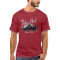 Distressed Pikes Peak Colorado Design Tee Shirt