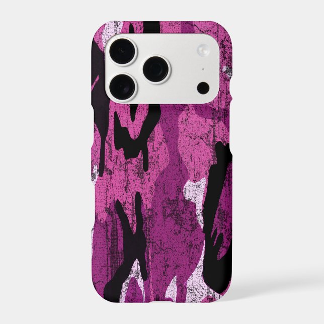 Distressed Pink Camo (Back)
