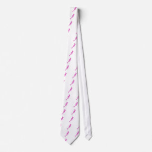 Distressed Pink Salamander With Paint Drip Tie