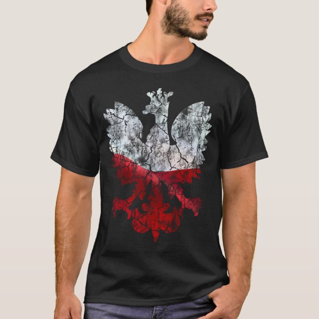 Distressed Polish T Shirt (Front)