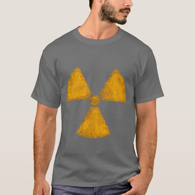 Distressed Radiation Symbol T-Shirt (Front)