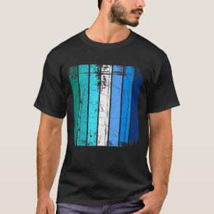 Distressed Retro Lgbt Gay Flag Lgbtq Pride Month T-Shirt