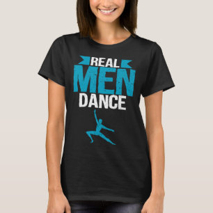 Distressed Retro Vintage Male Ballet Dancer T-Shirt
