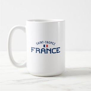 Distressed Saint-Tropez France Coffee Mug