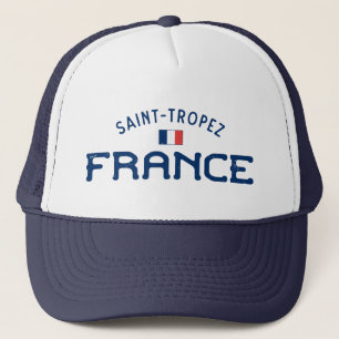 Distressed Saint-Tropez France Trucker Hat