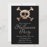 Distressed Skull Bones HALLOWEEN PARTY Invitations<br><div class="desc">Distressed Skull Bones HALLOWEEN PARTY Invitations.</div>