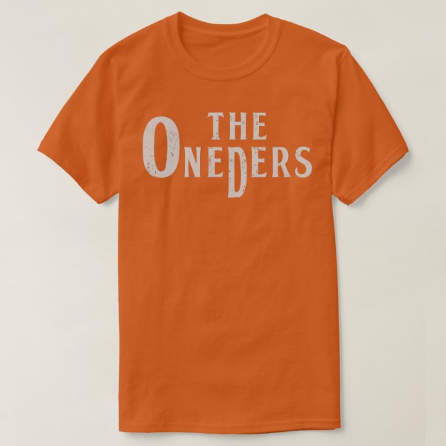 Distressed The Oneders T-Shirt (Design Front)