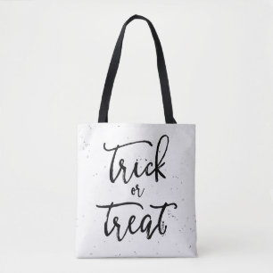 Distressed Trick Or Treat Halloween Tote Bag