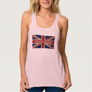 Distressed UK Flag Singlet