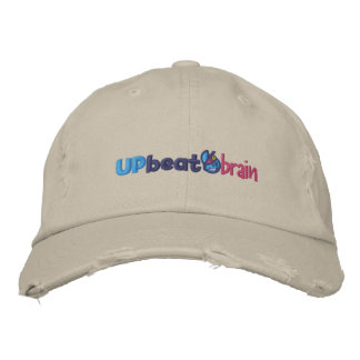 Distressed UpbeatBrain Baseball Hat