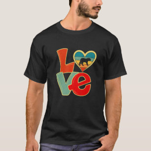 Distressed Vintage Jaguar Lover Zookeeper Valentin T-Shirt