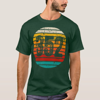 Distressed Vintage Sunset 352 Area Code T-Shirt