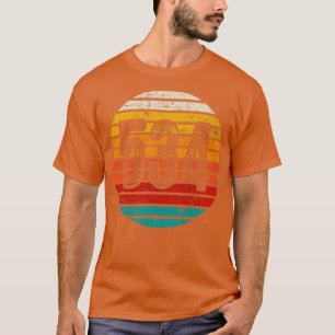 Distressed Vintage Sunset 534 Area Code T-Shirt