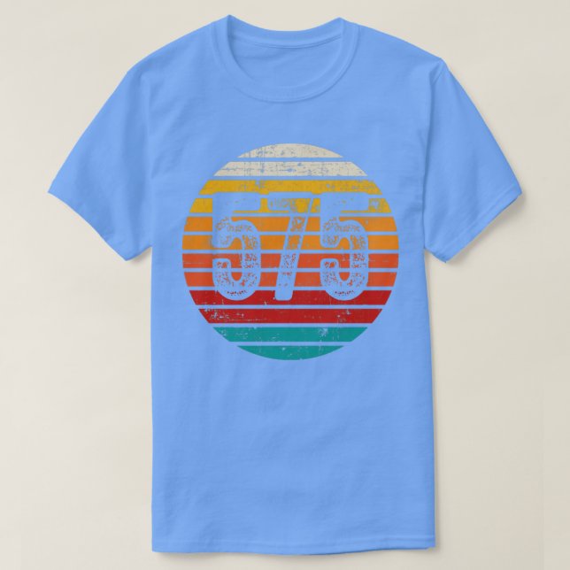 Distressed Vintage Sunset 575 Area Code T-Shirt (Design Front)