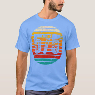Distressed Vintage Sunset 575 Area Code T-Shirt