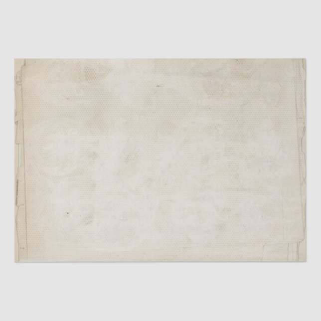 Distressed Vintage  Tissue Paper (Front)