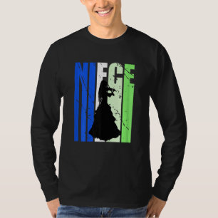 Distressed Violin Niece Of Violinist Loves To Viol T-Shirt