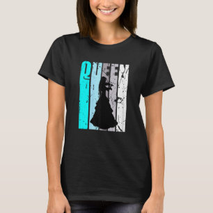 Distressed Violin Queen Champion Grandaughter T-Shirt