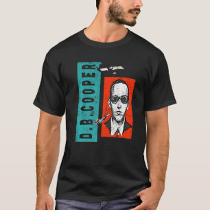 Distressed Wanted D B Cooper Sketch Cryptid Urban  T-Shirt