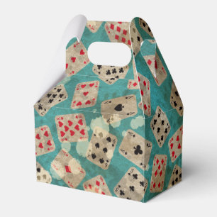 Distressed Wonderland Alice Pattern Favour Box