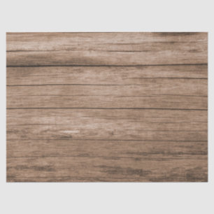 distressed wood tissue paper