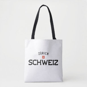 Distressed Zurich Schweiz (Switzerland) Tote Bag