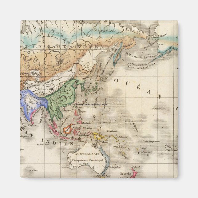 Distribution primitive du genre humain magnet (Front)