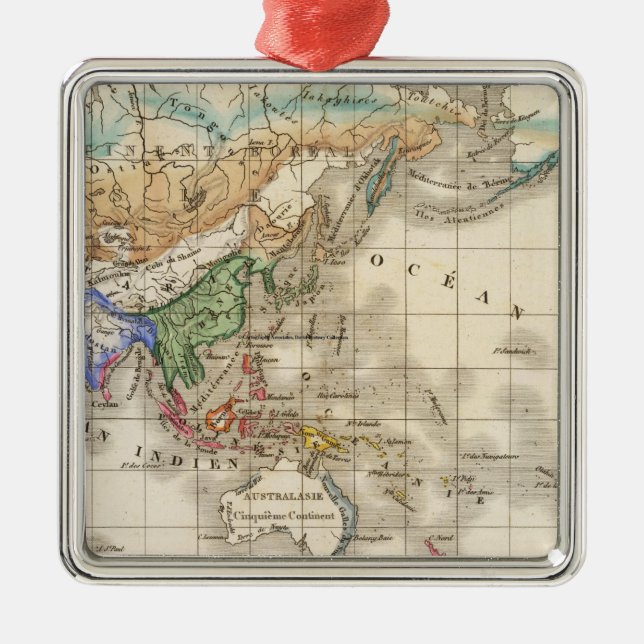 Distribution primitive du genre humain metal tree decoration (Front)