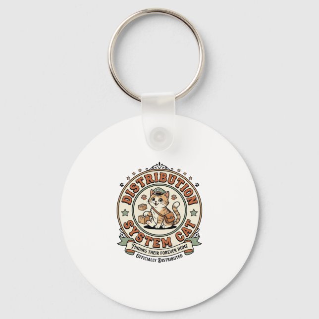 Distribution System Cat Distribution System Cat Vi Key Ring (Front)